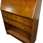 Wooden Drop-Front Writing Bureau with Drawers & Shelf (Pre-Loved)