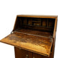 Traditional Wooden Drop-Front Writing Bureau with Cupboard & Shelf (Pre-Loved)