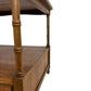 Vintage Wooden Side Table Square With Drawer (Pre-Loved)