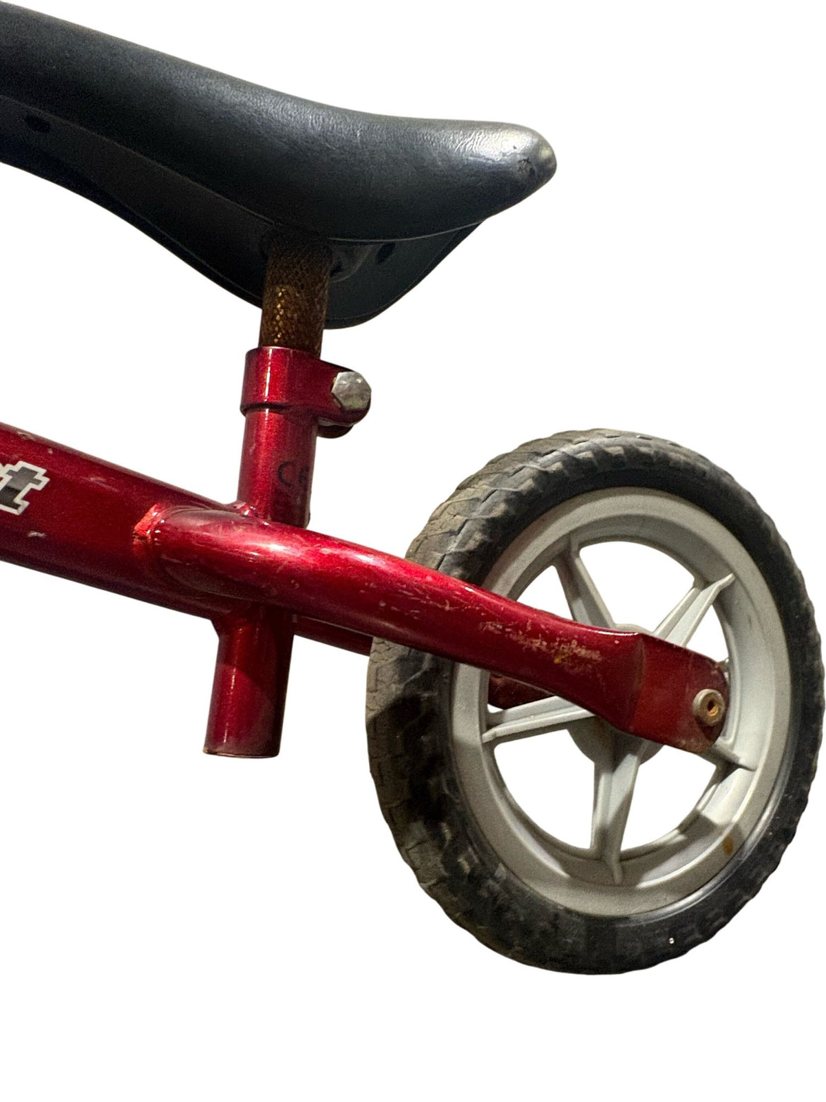 Serviced Chicco Push Bike Red Bullet 12" (Pre-Loved)