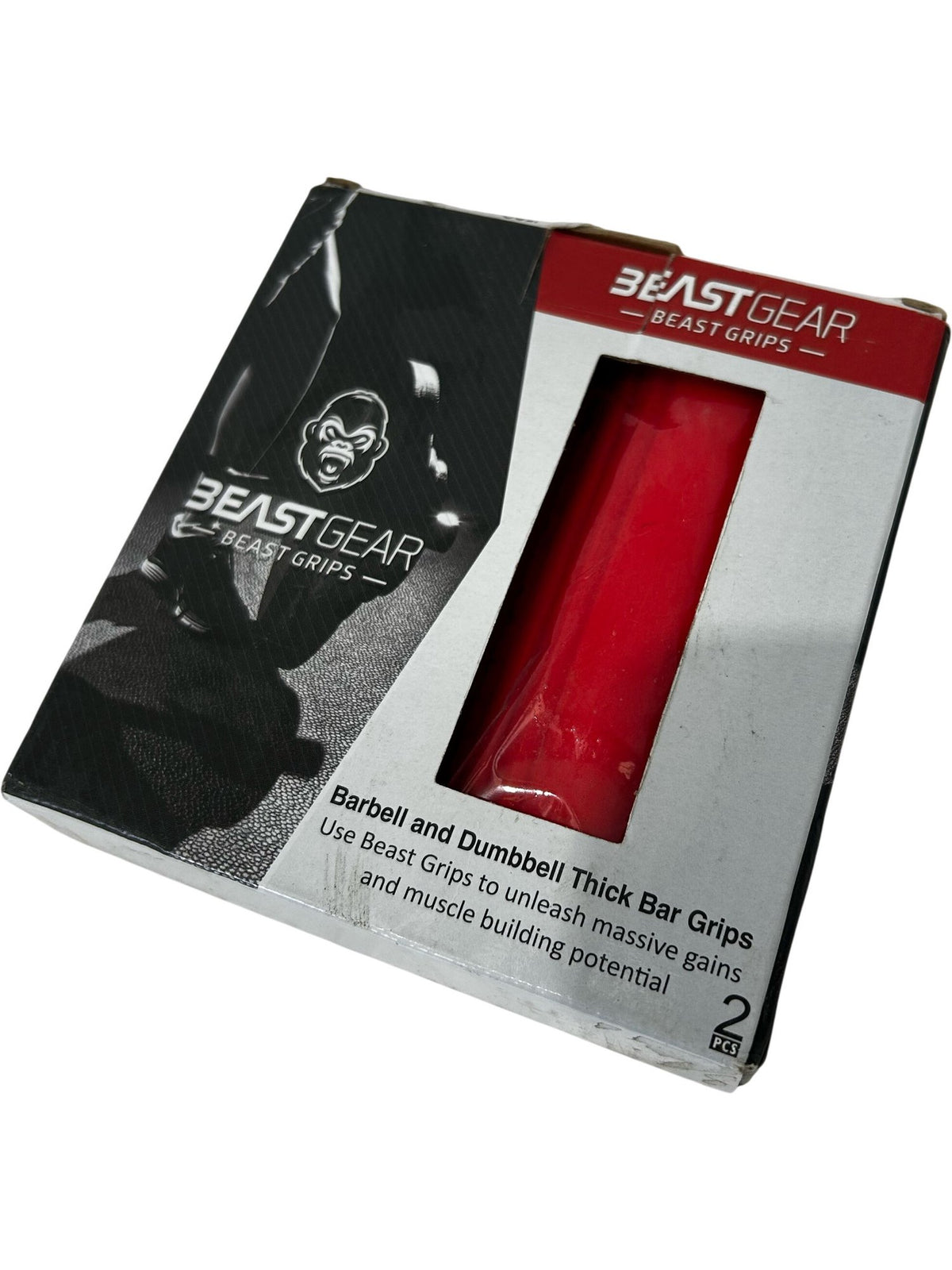Beast Gear Barbell And Dumbbell Thick Bar Grips (Unused)