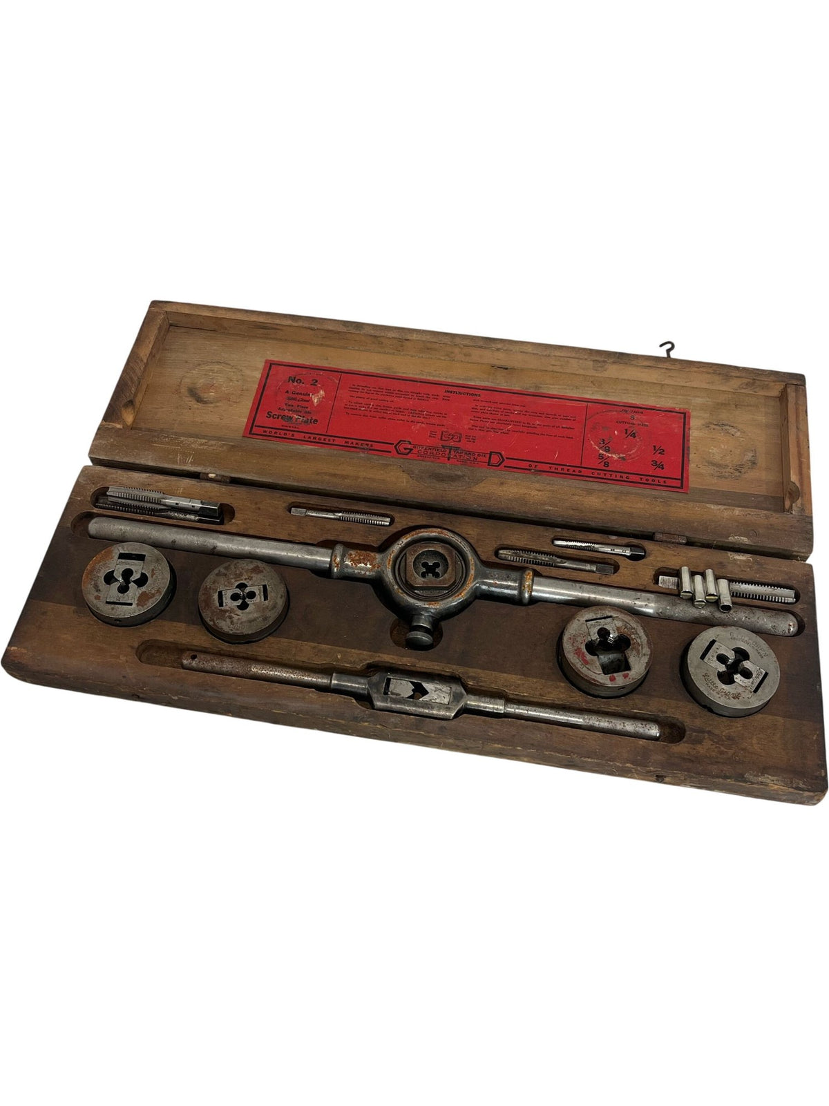 Little Giant No. 2 Tap & Die Set Thread Cutting Tool Kit (Pre-Loved)