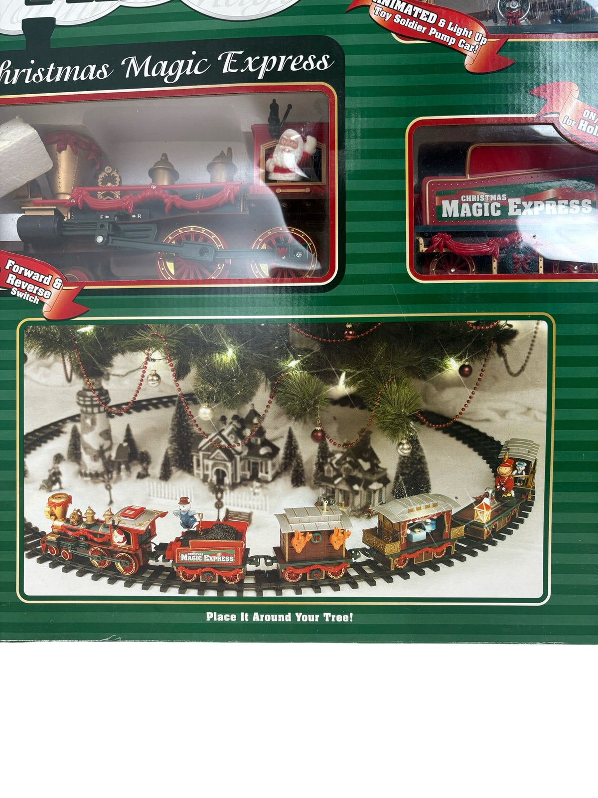 Holiday Trains Christmas Magic Express Toy Train Set
