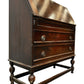 Vintage Drop Front Bureau Writing Desk with Drawers (Pre-Loved)