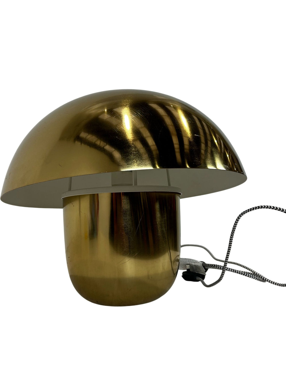 Gold Mushroom Dome Table Lamp (Pre-Loved)
