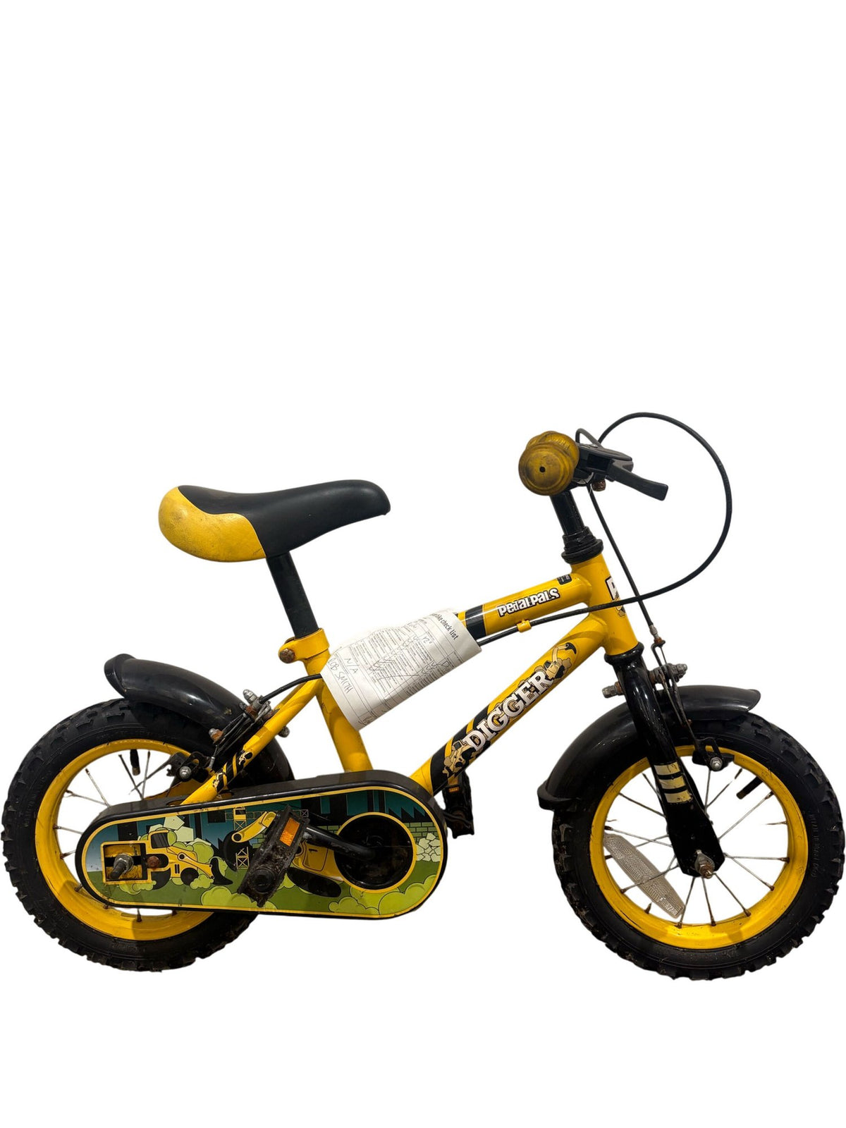 Serviced Digger Kids' Bicycle 12" (Pre-Loved)c