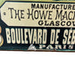 Howe Bicycles Tricycles Vintage Advertising Board (Pre-Loved)