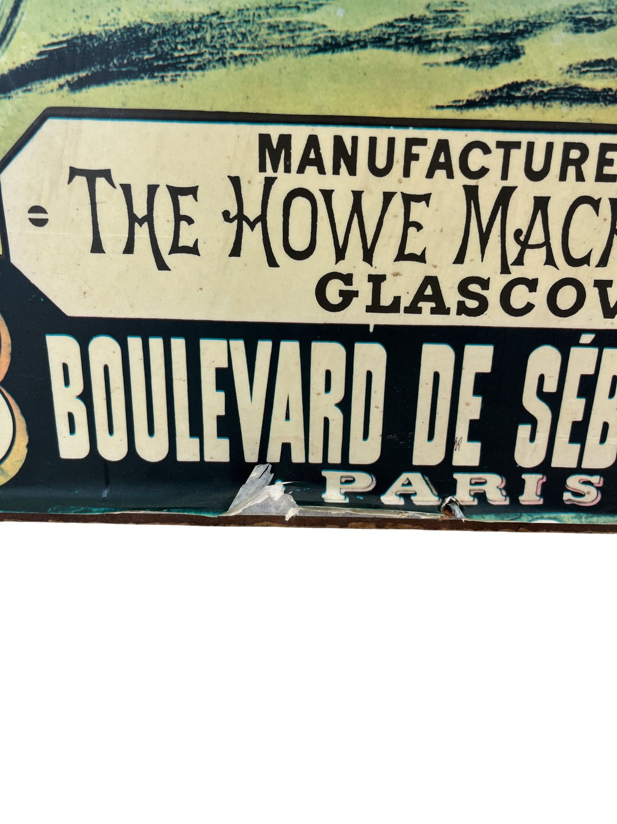 Howe Bicycles Tricycles Vintage Advertising Board (Pre-Loved)