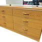 Retro Mid Century Style Wood Dresser With Mirror (Pre-Loved)