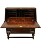 Vintage Drop Front Bureau Writing Desk with Drawers (Pre-Loved)