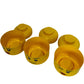 LEGO Large Storage Head Containers Set of 3 Yellow Faces Stackable (Pre-Loved)
