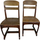 Antique Retro 'Envoy' Wooden Dining Chair Set of 4  (Pre-Loved)
