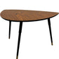 Retro Style Triangular Coffee Table Black Tapered Legs (Pre-Loved)