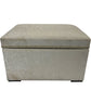 Upholstered Filing Ottoman with Hanging File Storage (Pre-Loved)