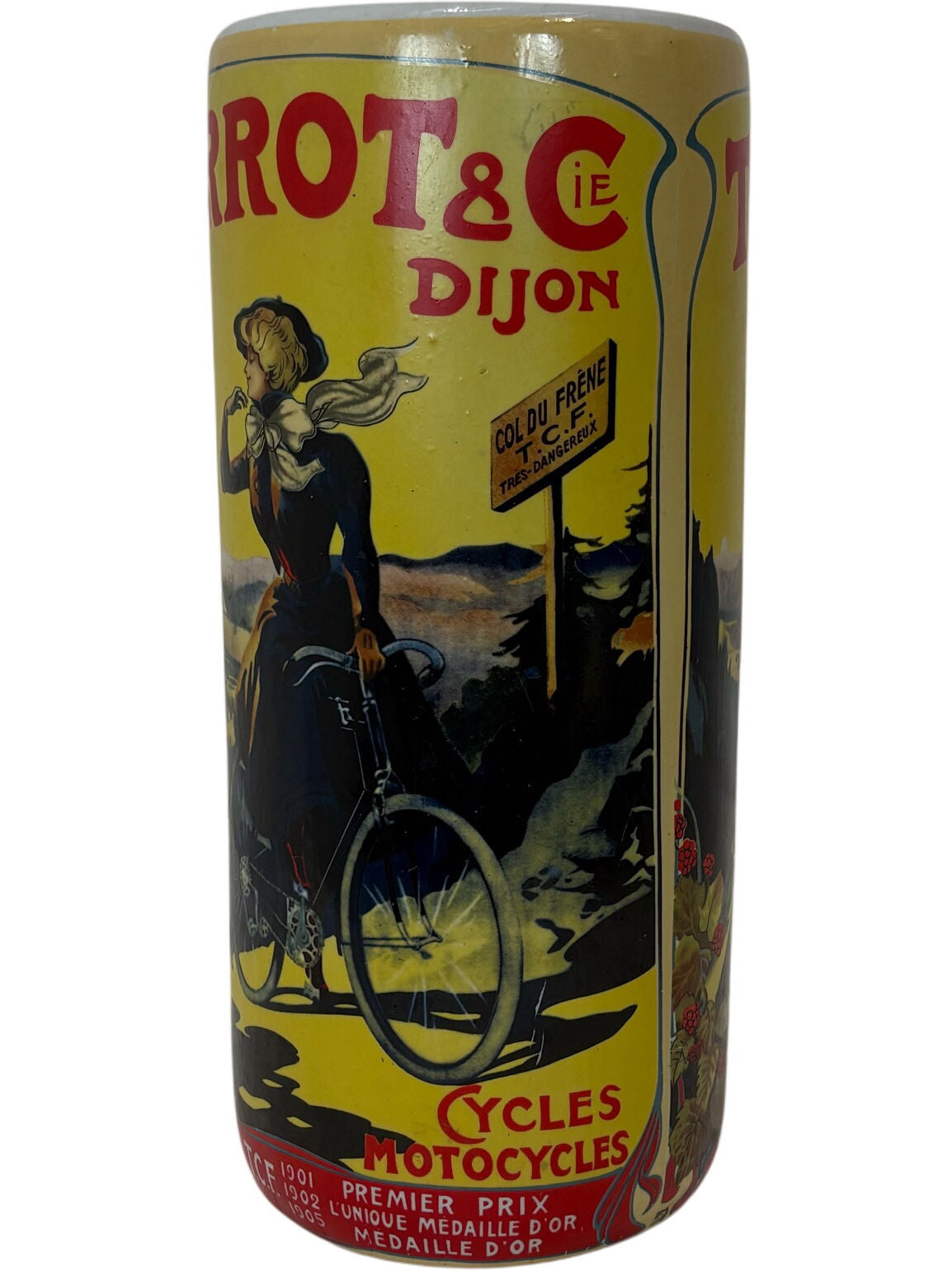 Terrot & Cie Dijon Vintage Cycling Poster (Pre-Loved)