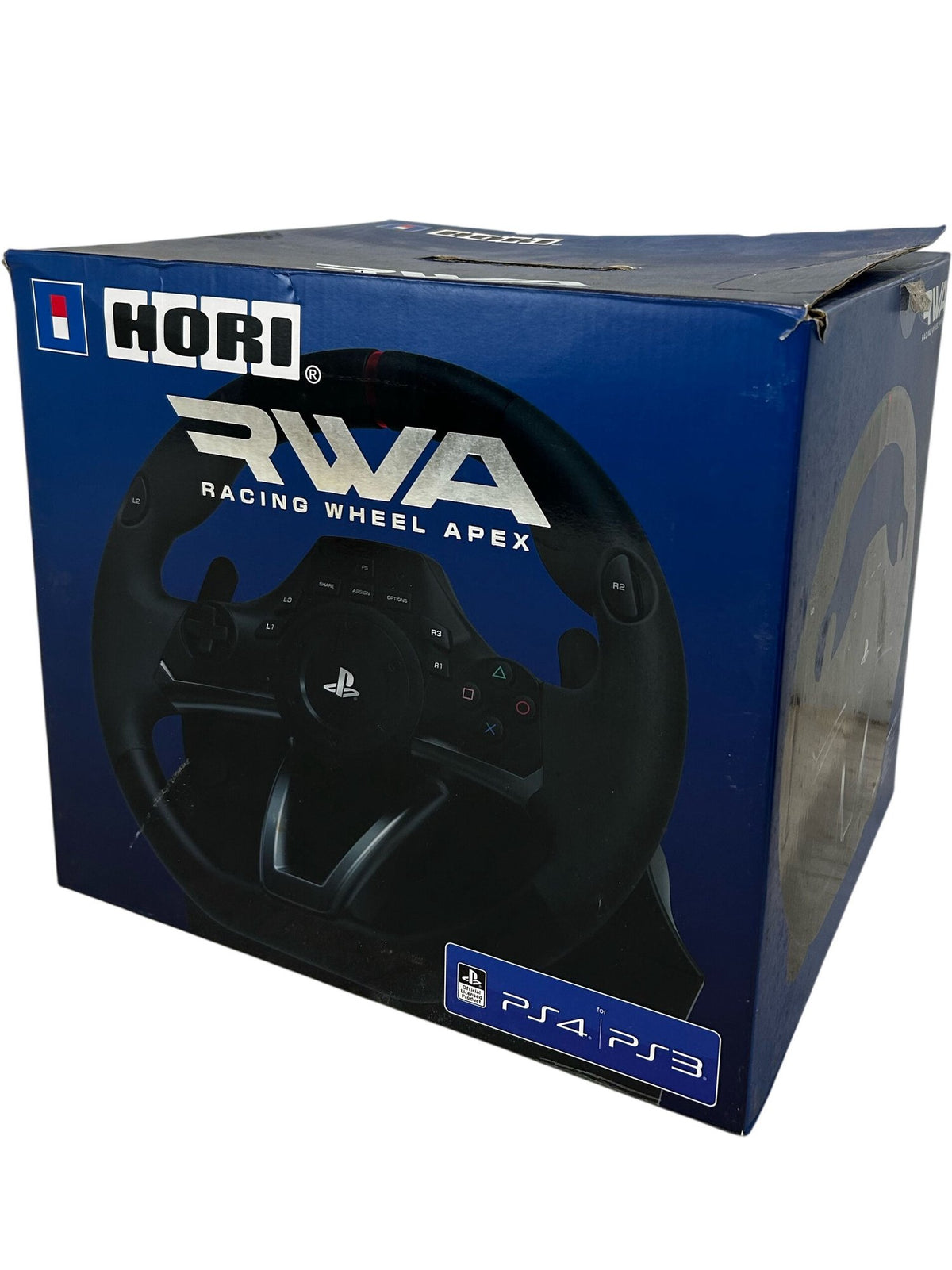 HORI Racing Wheel Apex RWA Steering Wheel & Pedals PS4/PS3 (Pre-Loved)