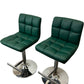 Green Bar Stools Adjustable Height (Pre-Loved)