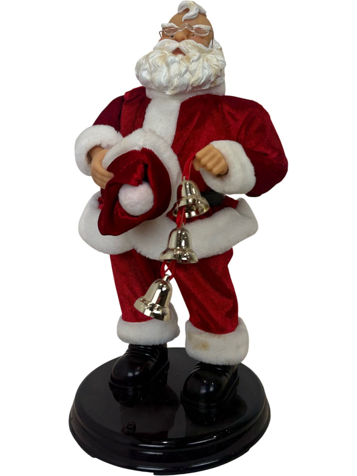 Gemmy Holiday Hats Off to Santa Musical Figurine Battery Tested (Pre-Loved)