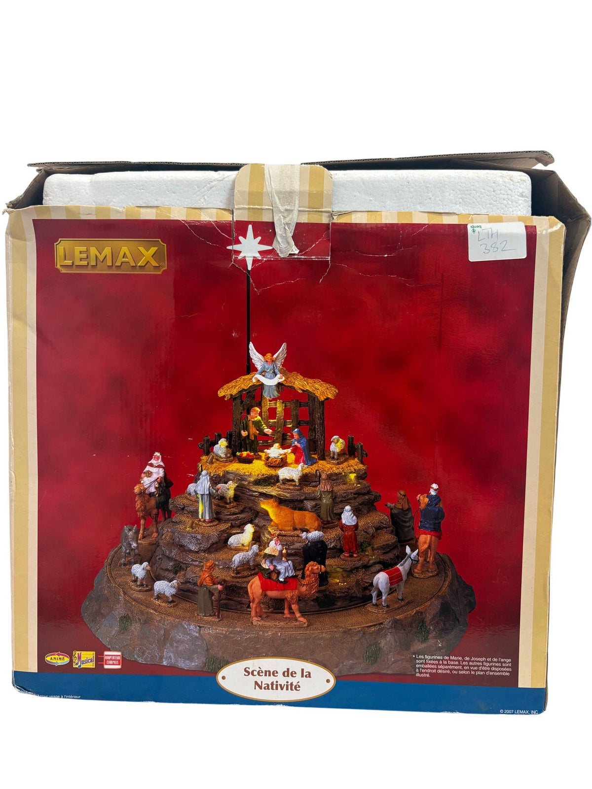 Lemax Nativity Scene Set with Figures (Used)