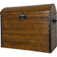 Vintage-Style Wooden Storage Chest Trunk (Pre-Loved)