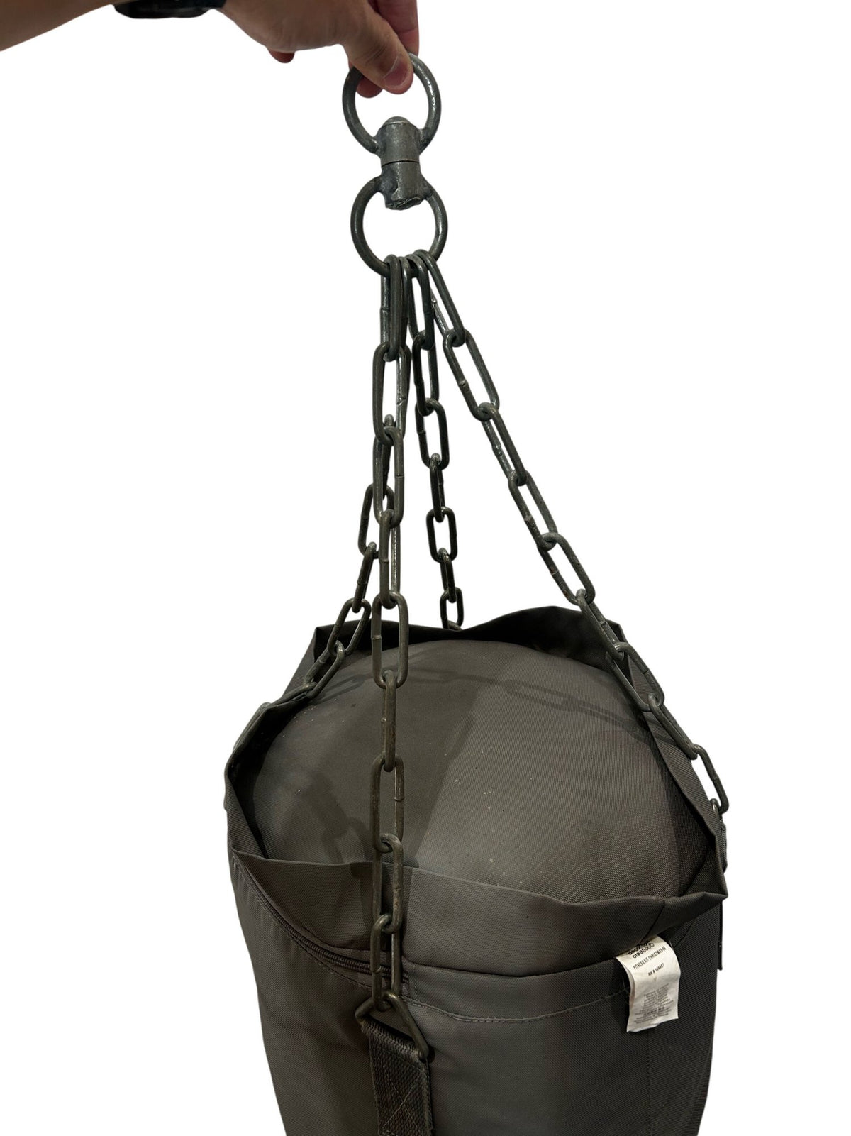 Domyos Hanging Punch Bag 108cm Black Boxing Heavy Bag with Chains (Pre-Loved)