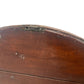Vintage Wooden Oval Retro Mirror (Pre-Loved)