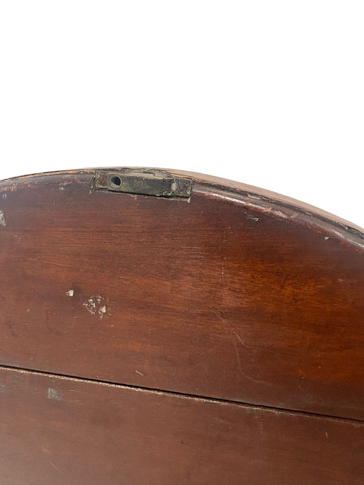 Vintage Wooden Oval Retro Mirror (Pre-Loved)