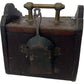 Authentic Antiquity Brass Fireplace Coal Scuttle with Handle (Pre-Loved)