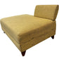 Mid Century Style Mustard Fabric Chaise Lounge Armless Daybed (Pre-Loved)