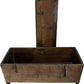 Antique Wooden Storage Chest with Carved Design (Pre-Loved)