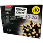 Wilko LED Lights Warm White 100 Lights Indoor (Unused)