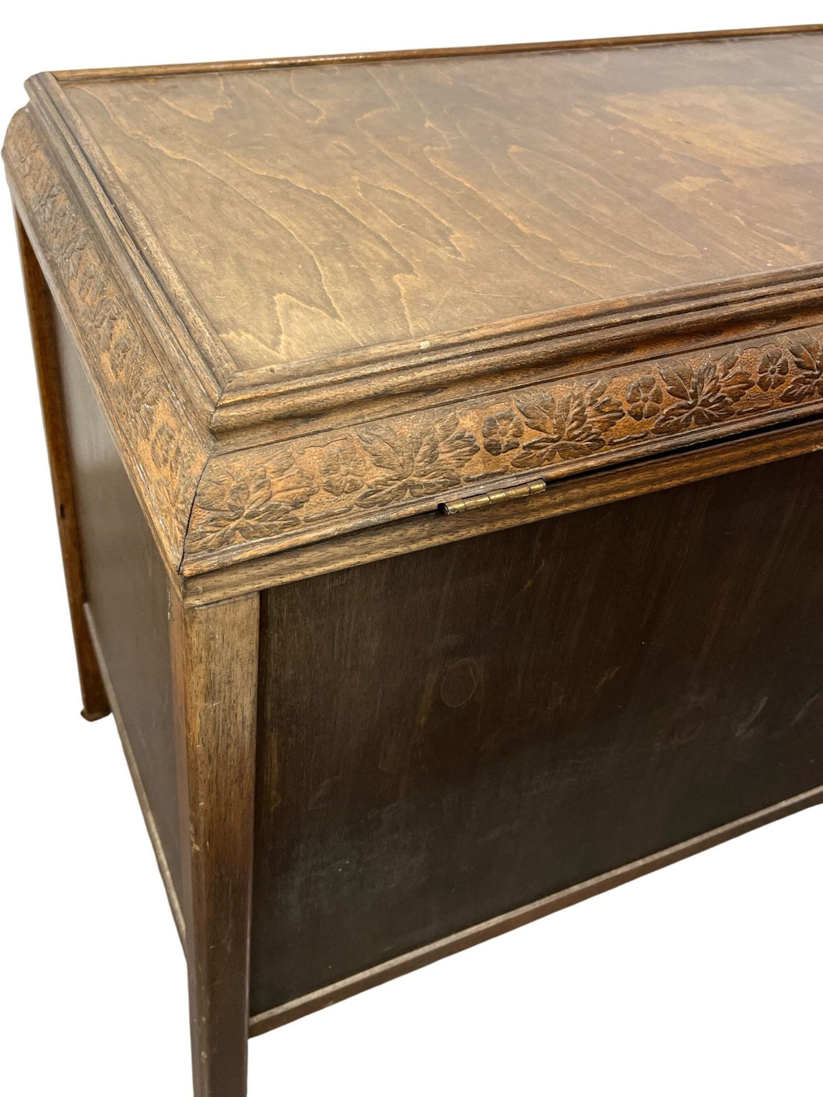 Vintage Wooden Carved Storage Cabinet (Pre-Loved)
