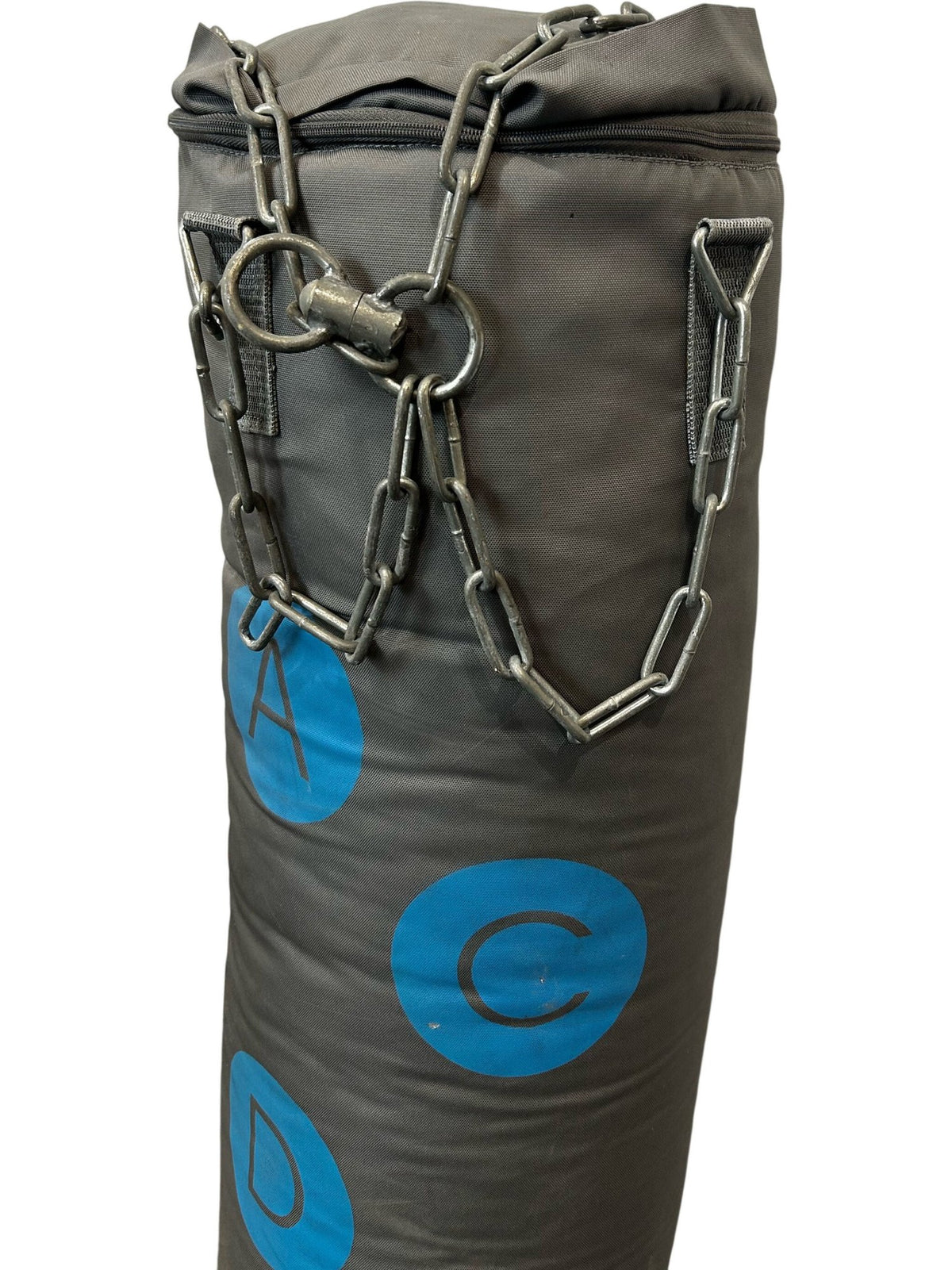 Domyos Hanging Punch Bag 108cm Black Boxing Heavy Bag with Chains (Pre-Loved)