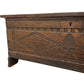 Antique Wooden Storage Chest with Carved Design (Pre-Loved)
