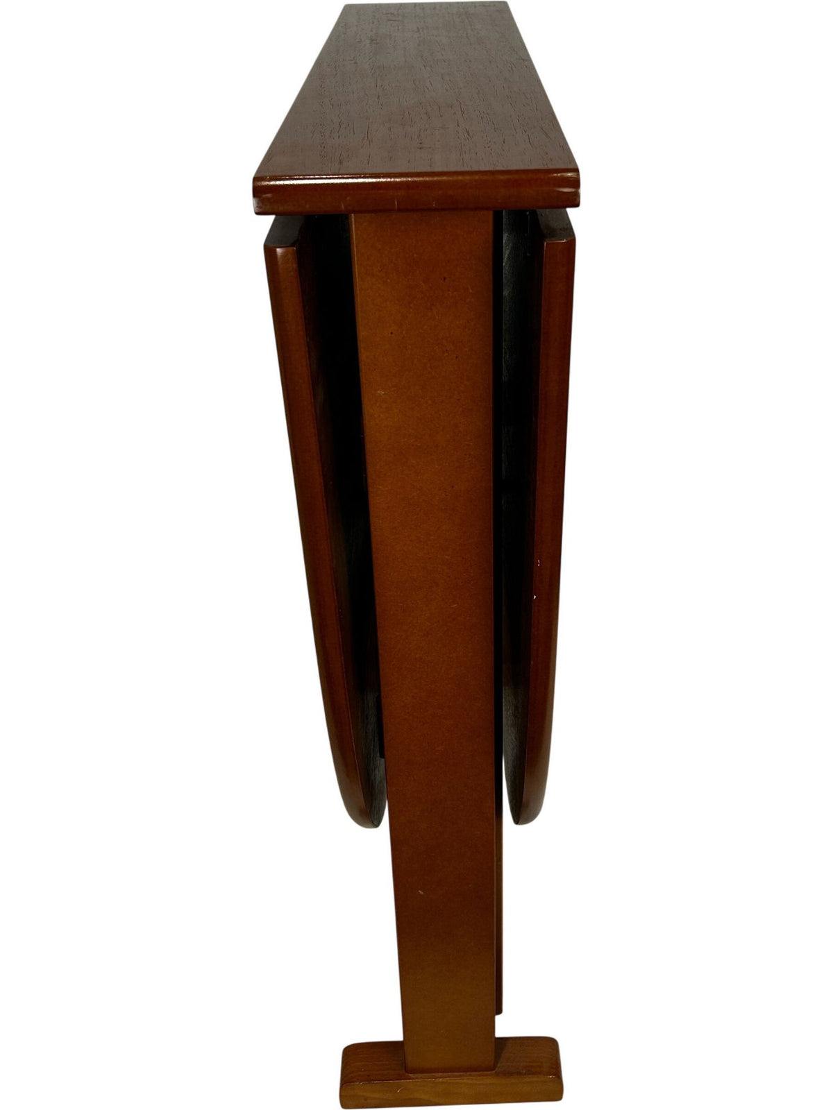 Drop Leaf Folding Dining Table Compact Space Saving Wood 120cm (Pre-Loved)