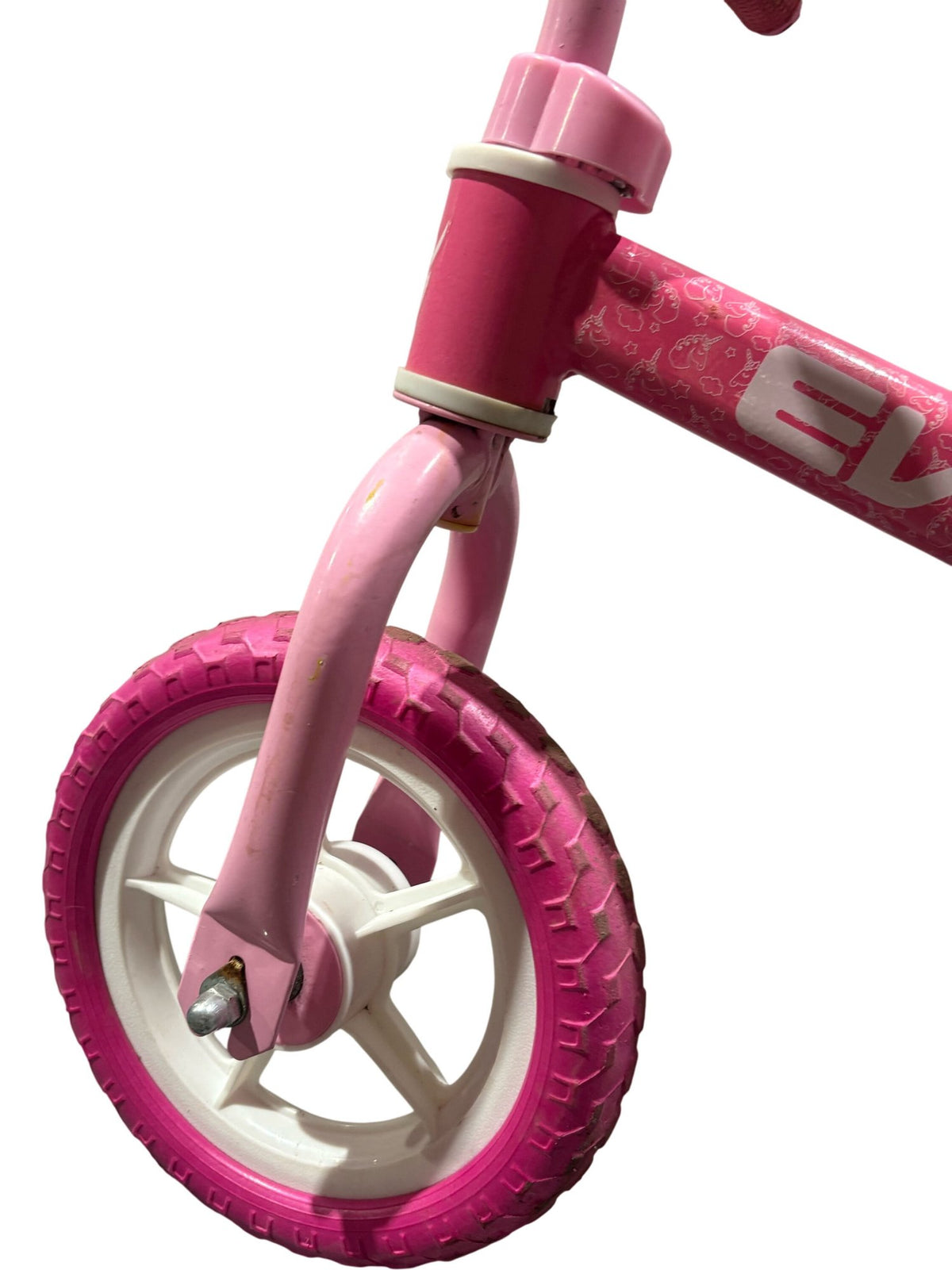 Serviced EVO Push Bike 12" Pink (Pre-Loved)