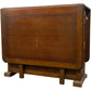 Vintage Wooden Drop Leaf Dining Table with Storage (Pre-Loved)