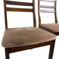 Vintage Wooden Dining Chairs Mid Century Set of 2 (Pre-Loved)