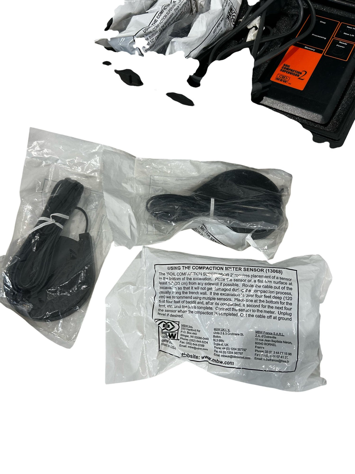 MBW Soil Compaction Supervisor 2 SCS2 Meter Kit with Case (Pre-Loved)