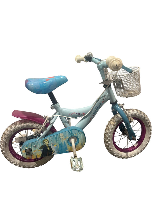 Serviced Frozen Kids Bike 12 Inch Wheel (Pre-Loved)d