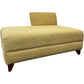 Mid Century Style Mustard Fabric Chaise Lounge Armless Daybed (Pre-Loved)