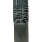 Ribbed Teal Ceramic Vase Gloss Textured Decorative Homeware (Pre-Loved)