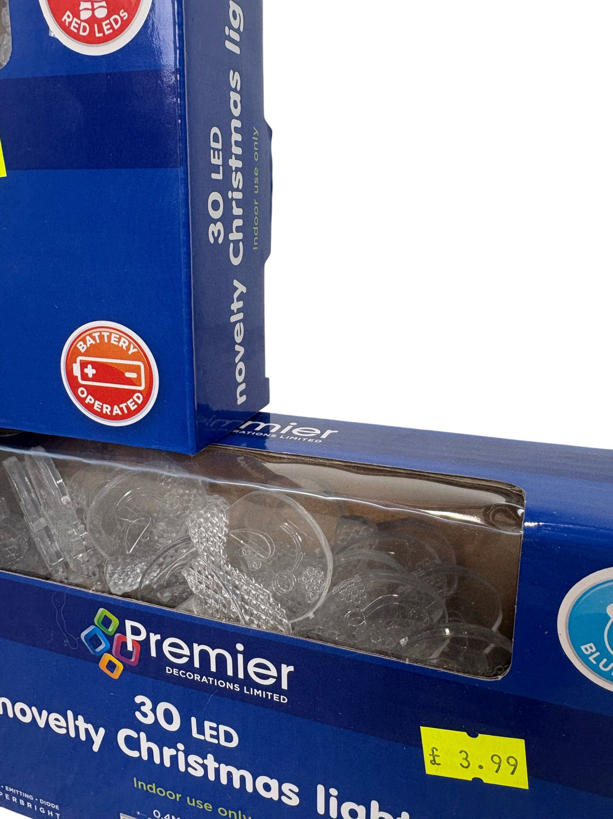 Premier 30 LED Novelty Christmas Lights LCG-14 (Unused)