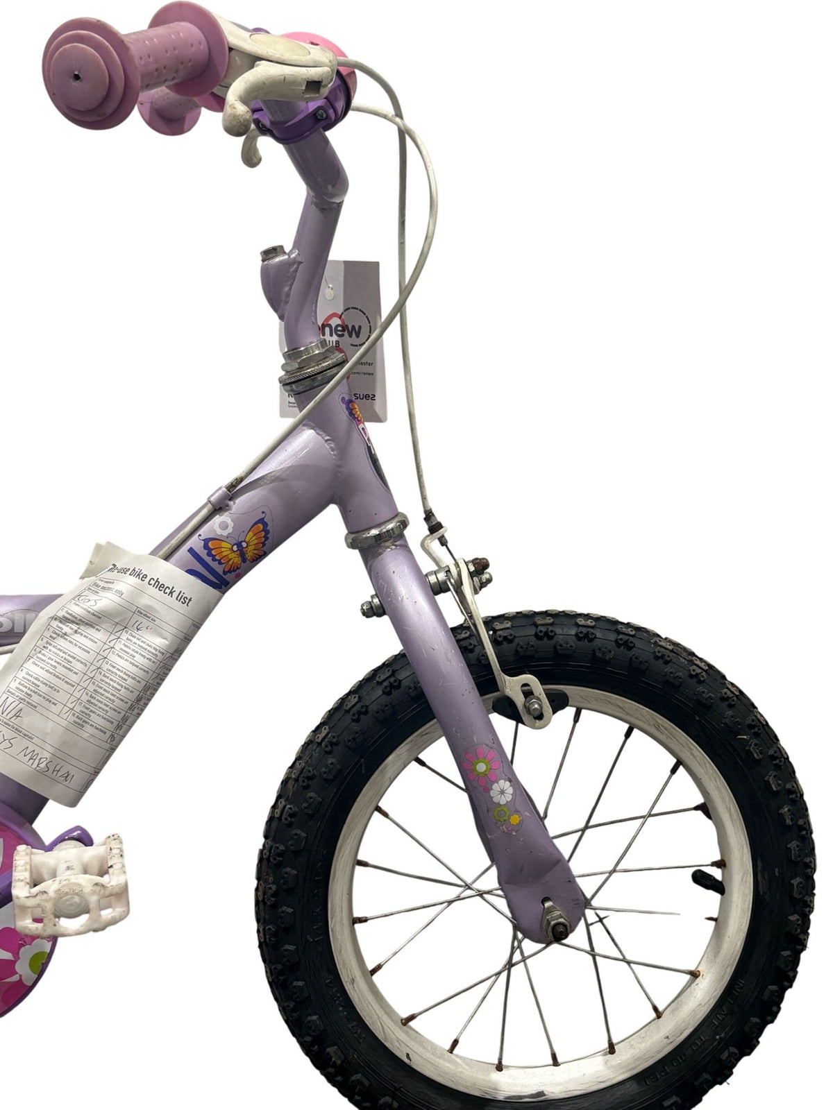 Serviced Apollo Petal Kids Bike 14" (Unused)