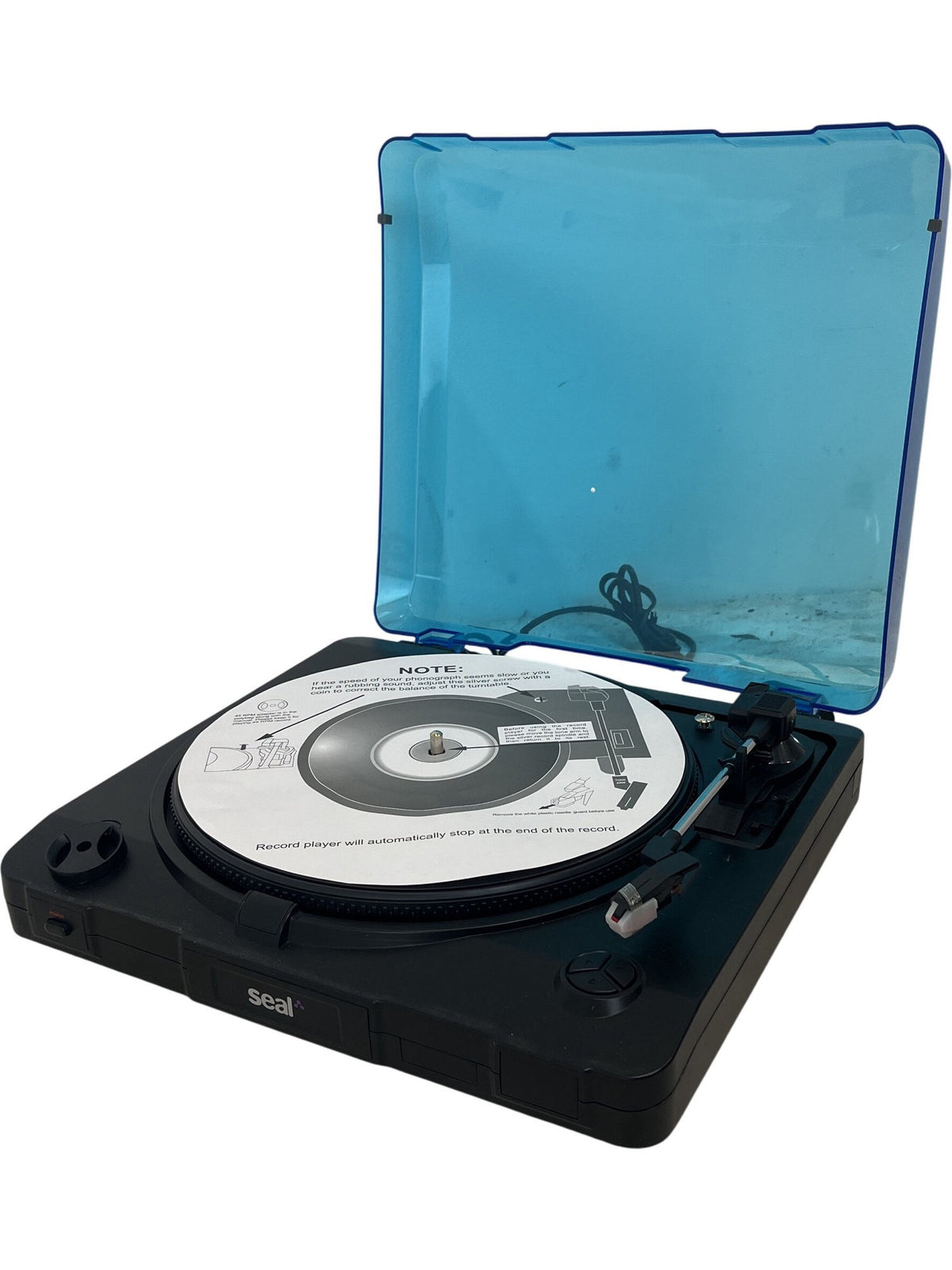 Seal USB Turntable With Dust Cover (Pre-Loved)