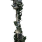 108cm Snow-Covered Christmas Lamp Post with Ivy & LED Lights (Pre-Loved)