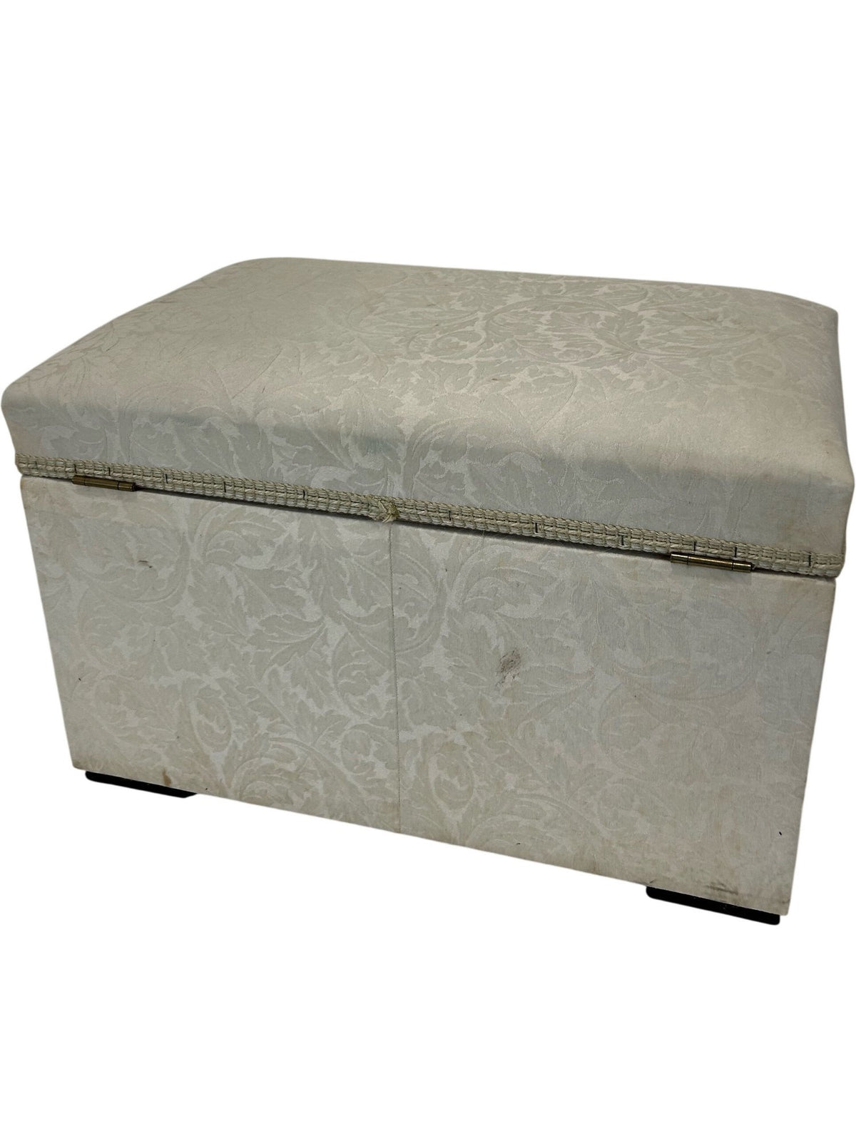 Upholstered Filing Ottoman with Hanging File Storage (Pre-Loved)