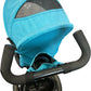 Kinderkraft Toddler Tricycle Push Handle Canopy Footrest Blue Kids (Pre-Loved)