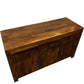Vintage Solid Wood Sideboard with 3 Drawers & 2 Cupboards (Pre-Loved)