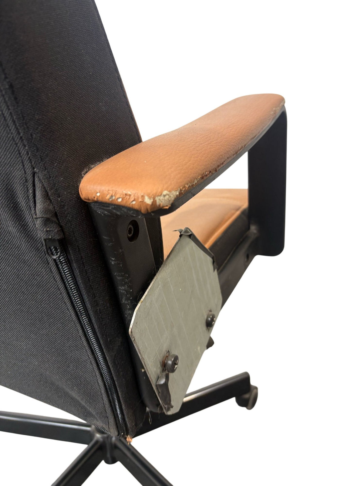 Office Chair Faux Leather Adjustable (Pre-Loved)
